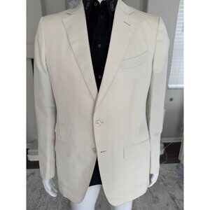 Tom Ford Cotton & Silk Light Beige Size IT 52 L